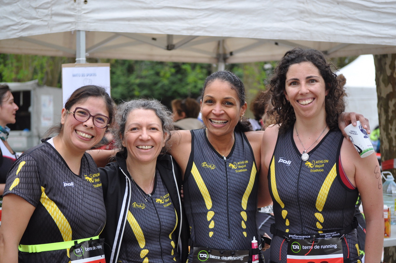 Equipe feminine du club V ATHLON